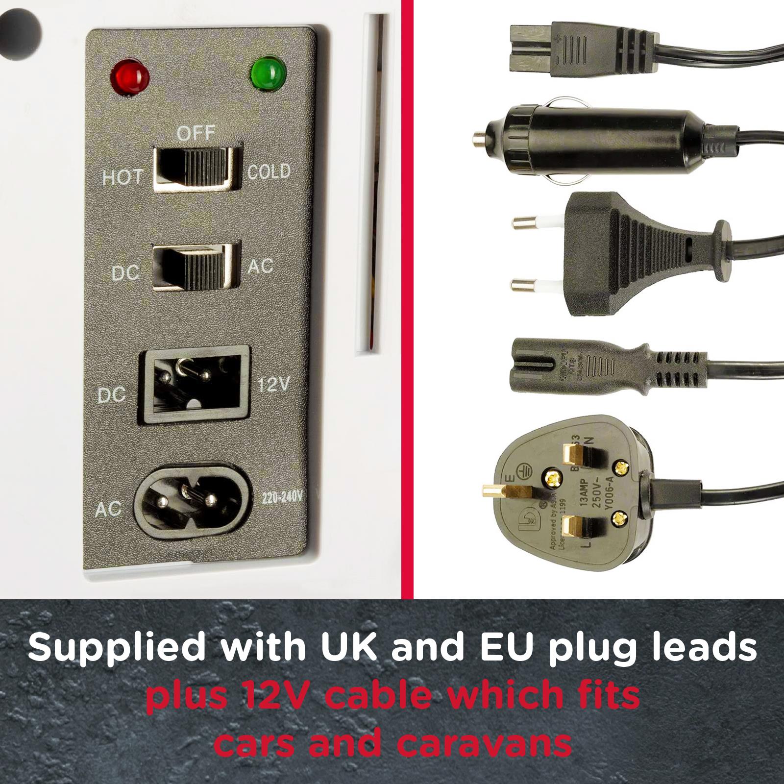 Sensiohome Roast & Chill – Mega 21L Capacity Air Fryer Oven + Grey 10L Mini Fridge - Value Bundle