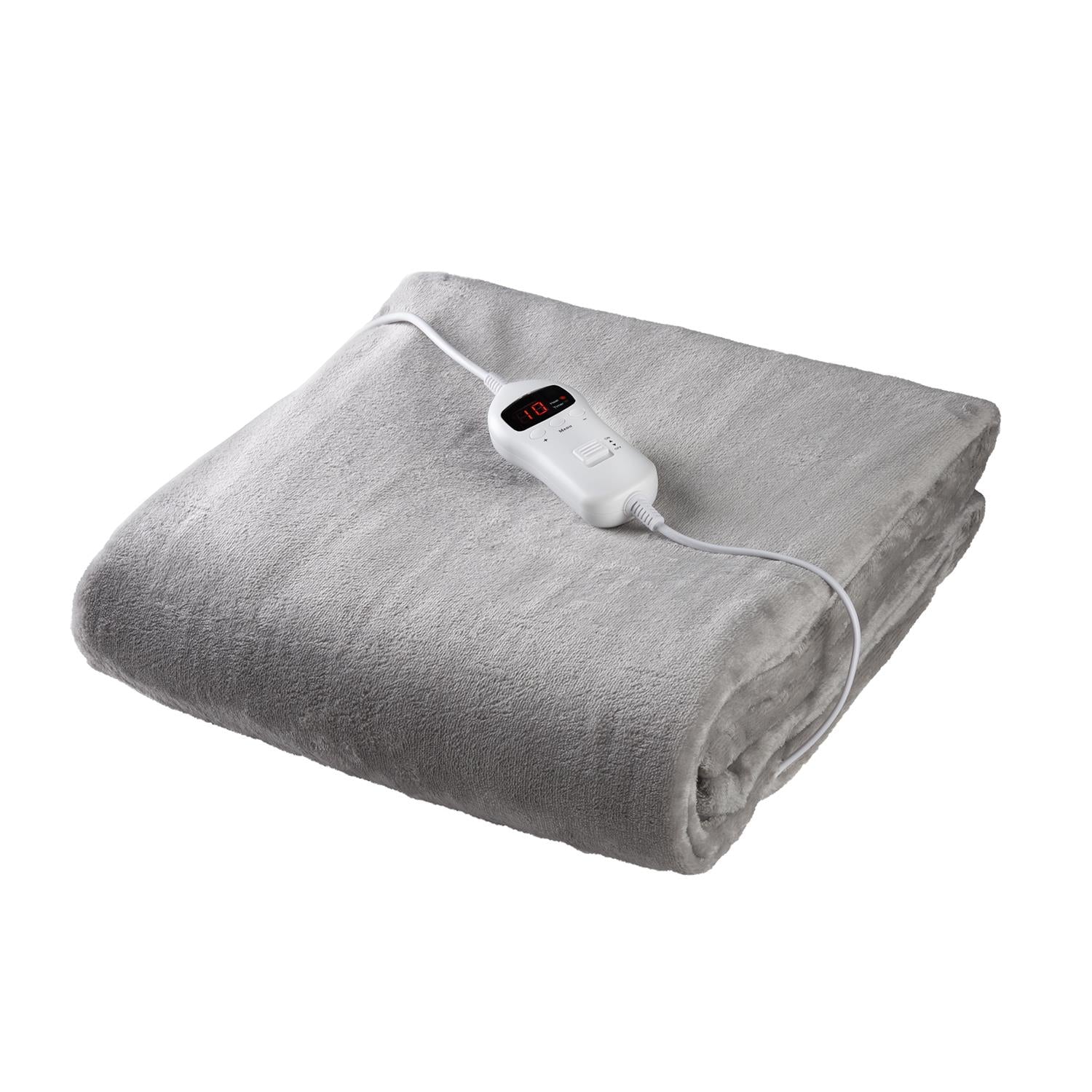Sensio Home Luxury Heated Throw Electric Blanket Grey