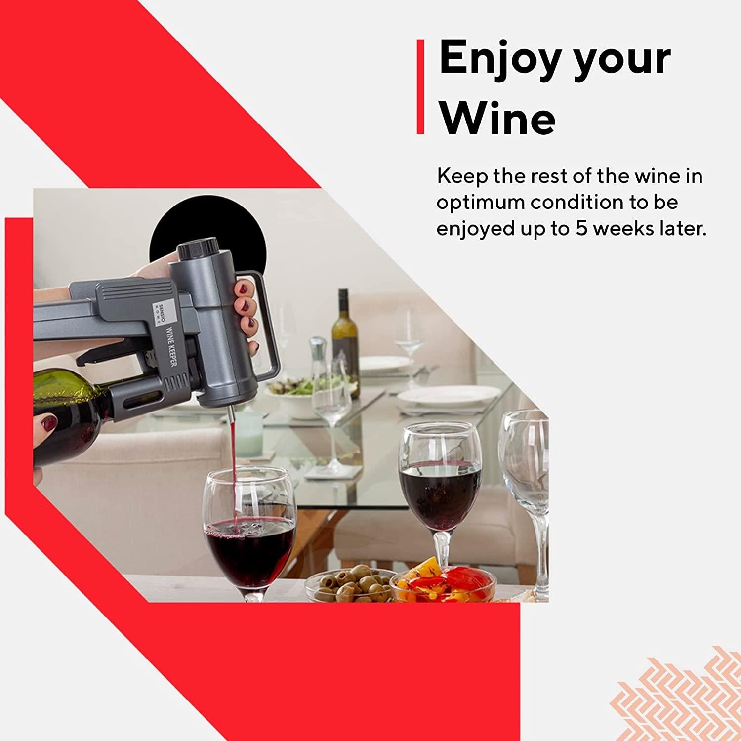 Sensio Home Wine Keeper Wine Preservation System