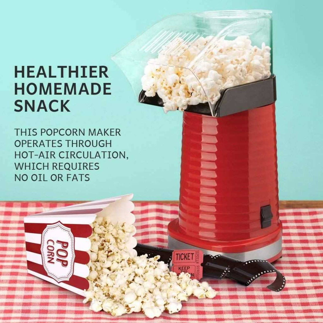 Why do we all love popcorn when we're watching a movie?