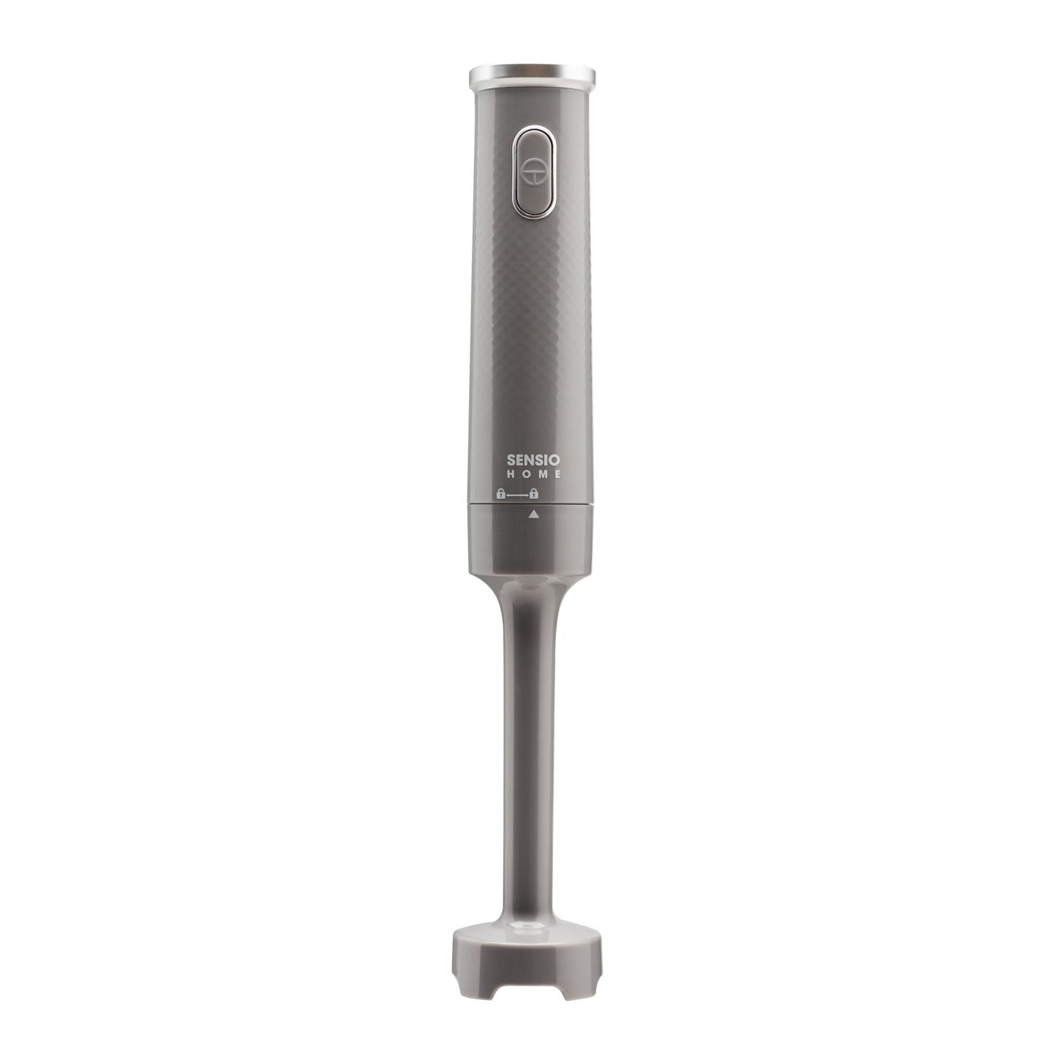 Sensio Home Hand Blender Cool Grey 200W Stick Immersion Blender