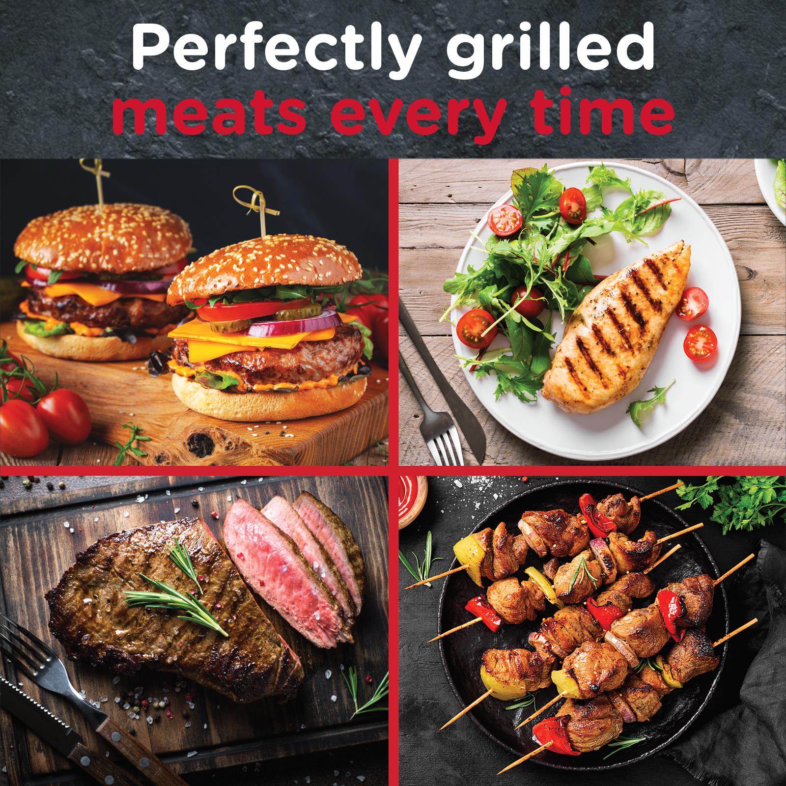 Sensio Home Panini Press, Sandwich Toaster & Health Grill - Non-Stick Easy Clean Plates