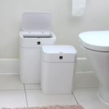 Sensio Home Value 2 Pack 12L+16L Waterproof Motion Sensor Trash Cans with Auto Lids