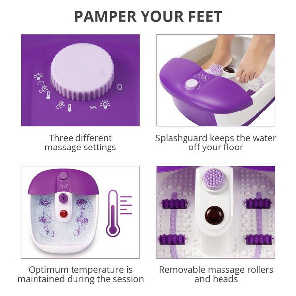 Sensio Home Foot Spa Massager Bath