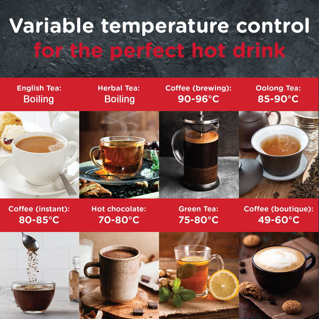 Value Bundle: Instant Hot Water Dispenser + Water Filter Cartridges 6 Pack