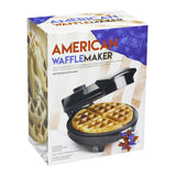 Sensiohome Choco Swirl – Round Waffle Maker + Mini Chocolate Fountain Fondue Set - Value Bundle