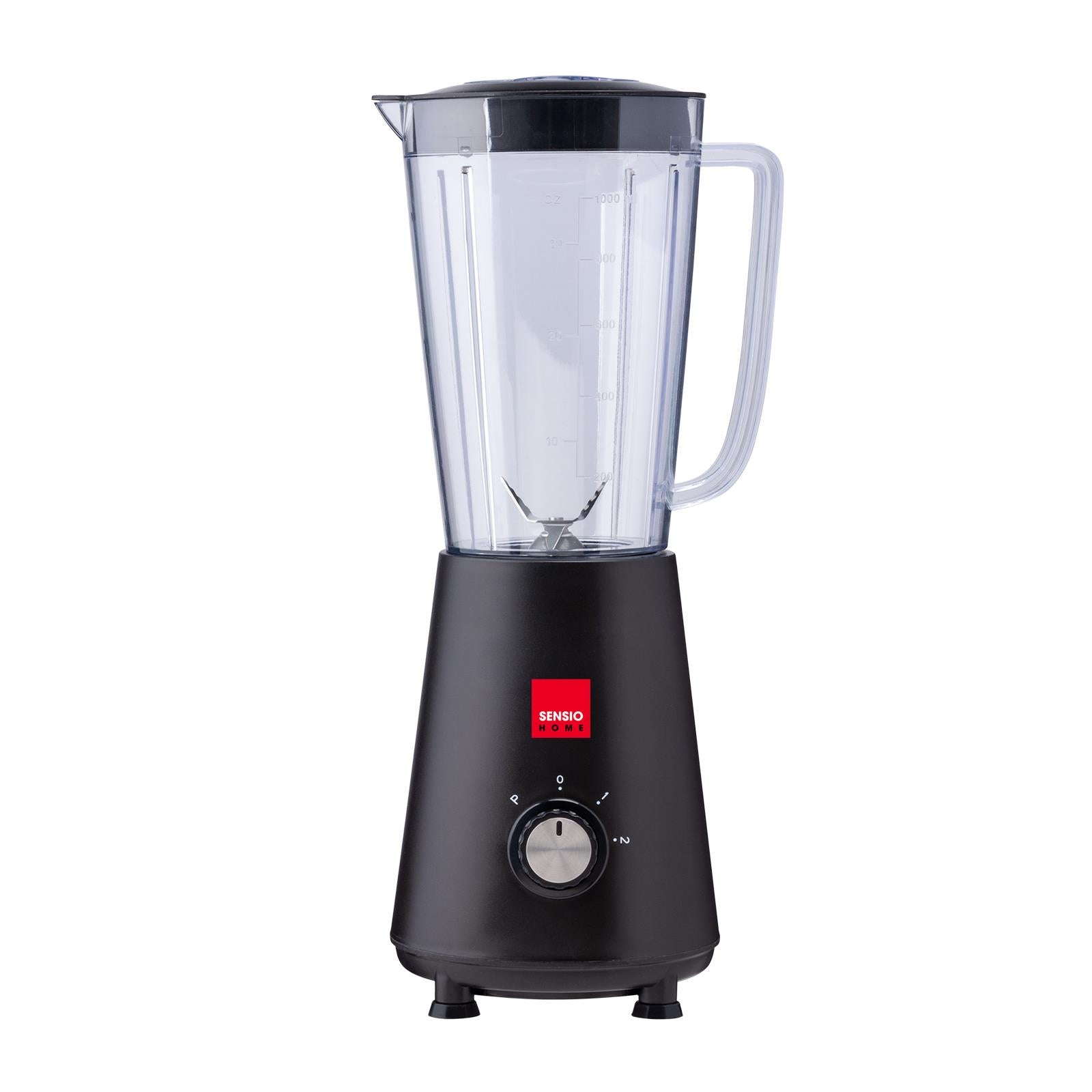 Sensio Home Personal Blender Smoothie Maker - BPA Free 1L & 600ml Portable Sports Bottles