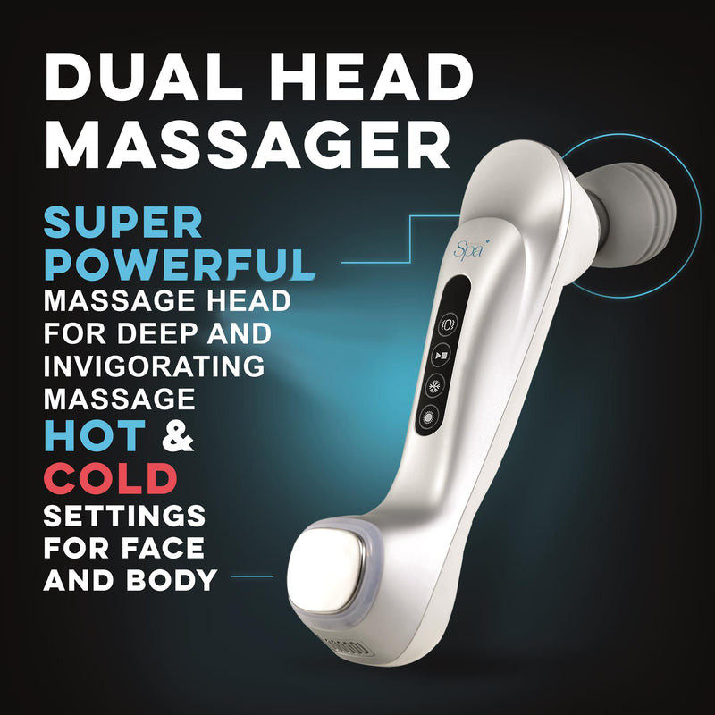 Sensio Spa Hot & Cold Beauty Massager, Deep Tissue Full Body & Face Massage