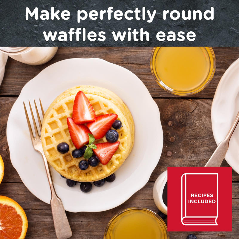 Global Gourmet by Sensio Home Mini Waffle Maker Machine Blue 550W