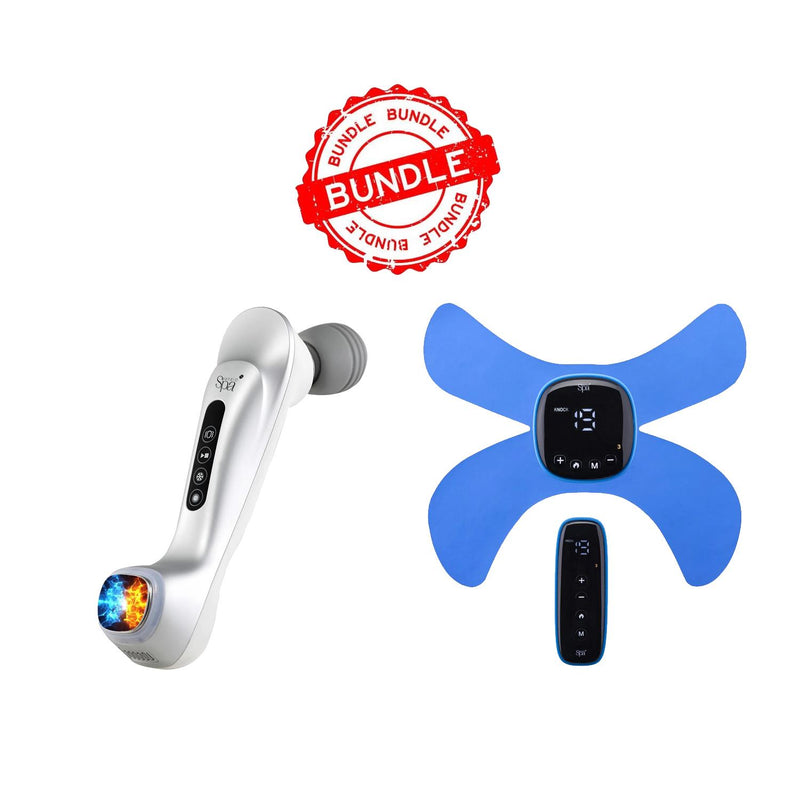 Sensiohome Vibe Mode – Hot & Cold Massager + EMS & Heat Massager Blue - Value Bundle