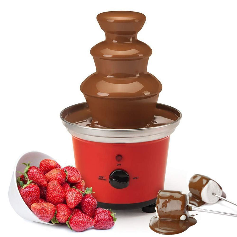Global Gourmet by Sensio Home Belgian Chocolate Fountain Fondue Large Set | 500ml Capacity