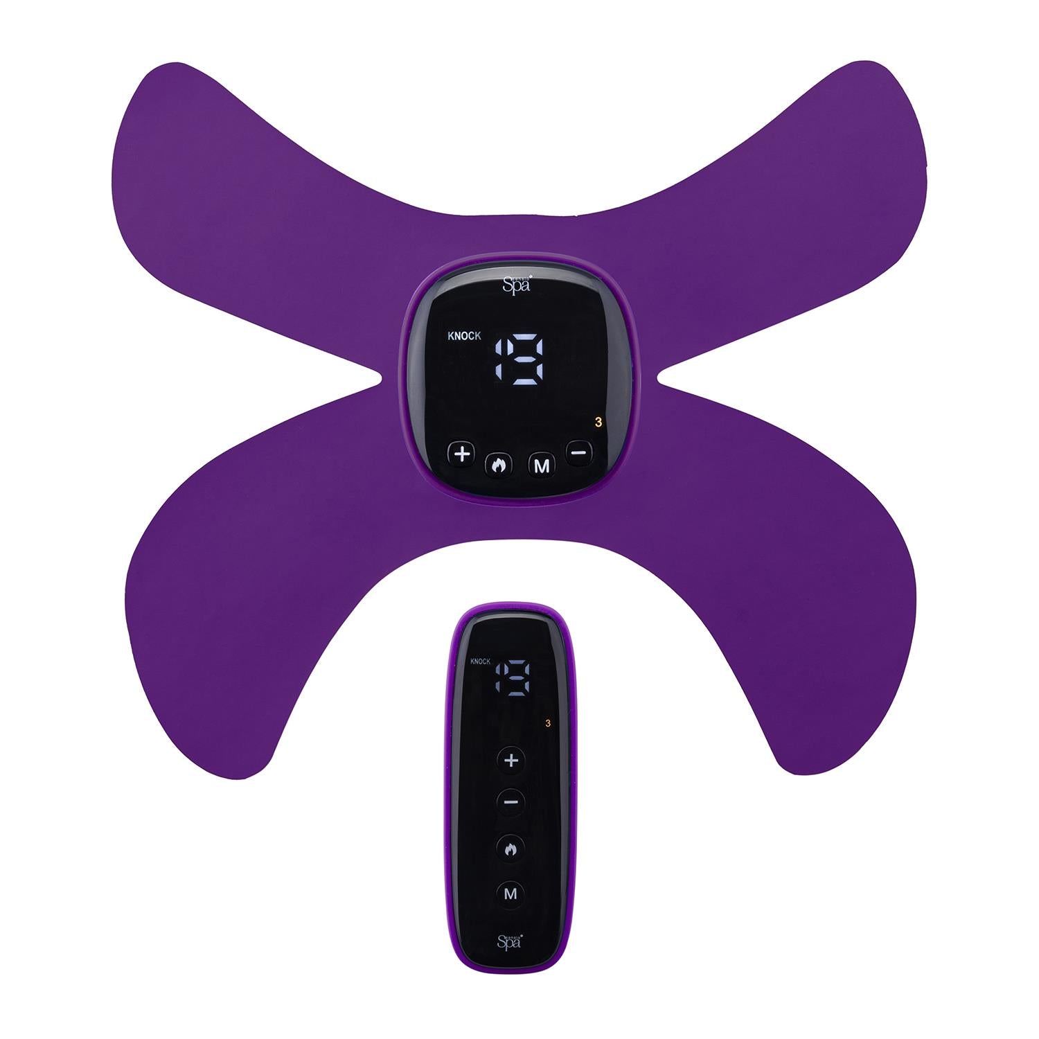 Sensiohome Glow Flow – Hot & Cold Massager + EMS & Heat Massager Purple - Value Bundle