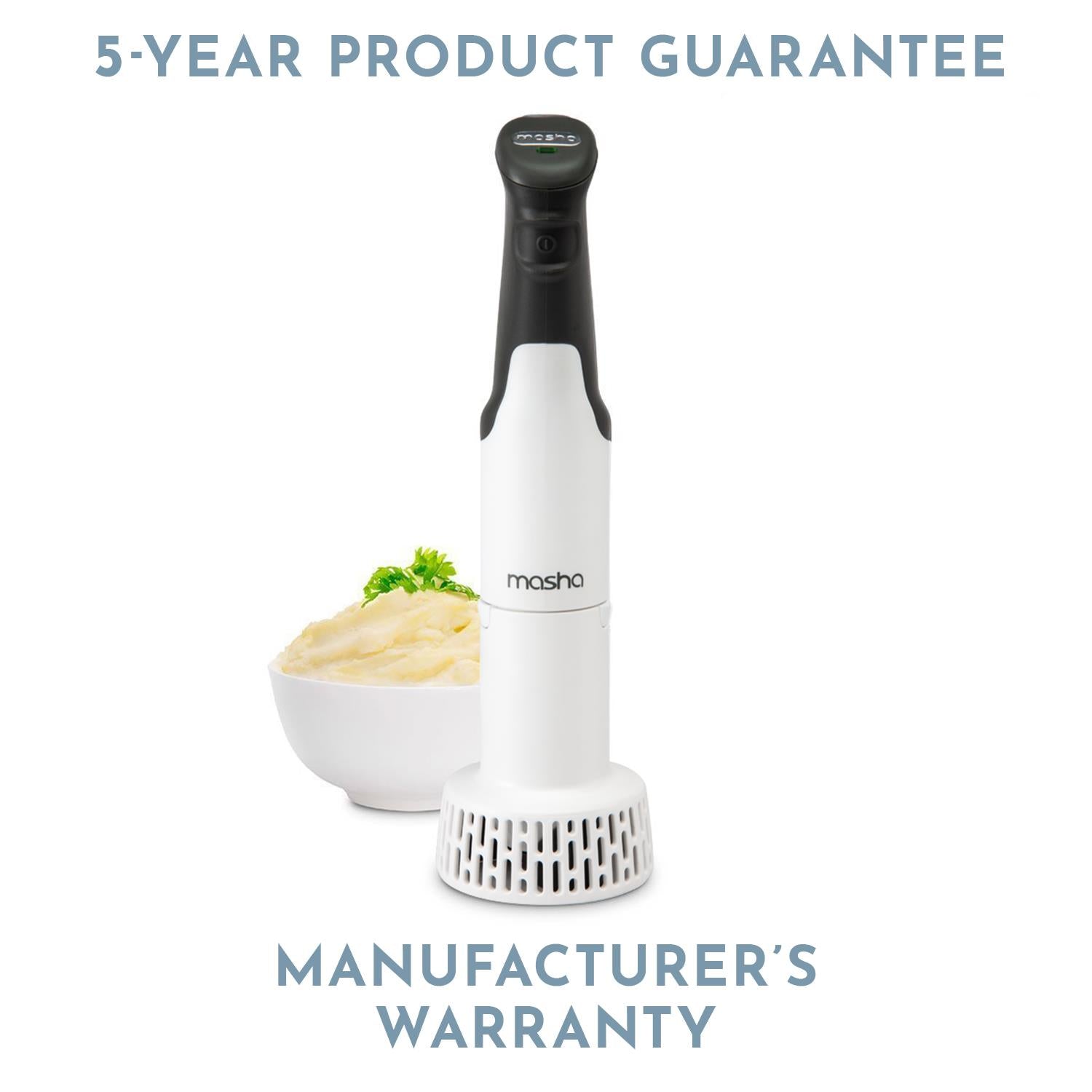 Sensiohome Crispy Mash – Mega 21L Capacity Air Fryer Oven + Masha Official Electric Potato Masher - Value Bundle