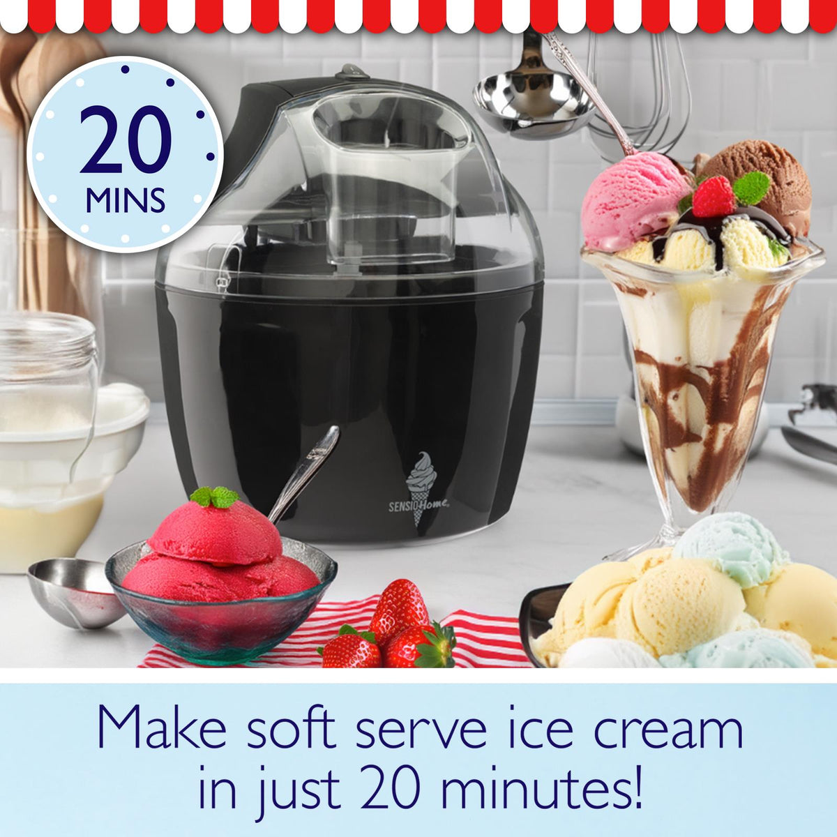 Ice Cream Maker Machine - Buy Now