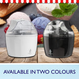 Sensio Home Ice Cream Maker Machine | White