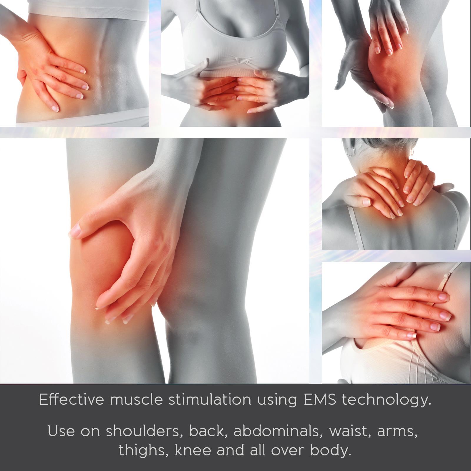 EMS & Heat Massager, 19 Intensity Levels, Purple – SENSIO HOME