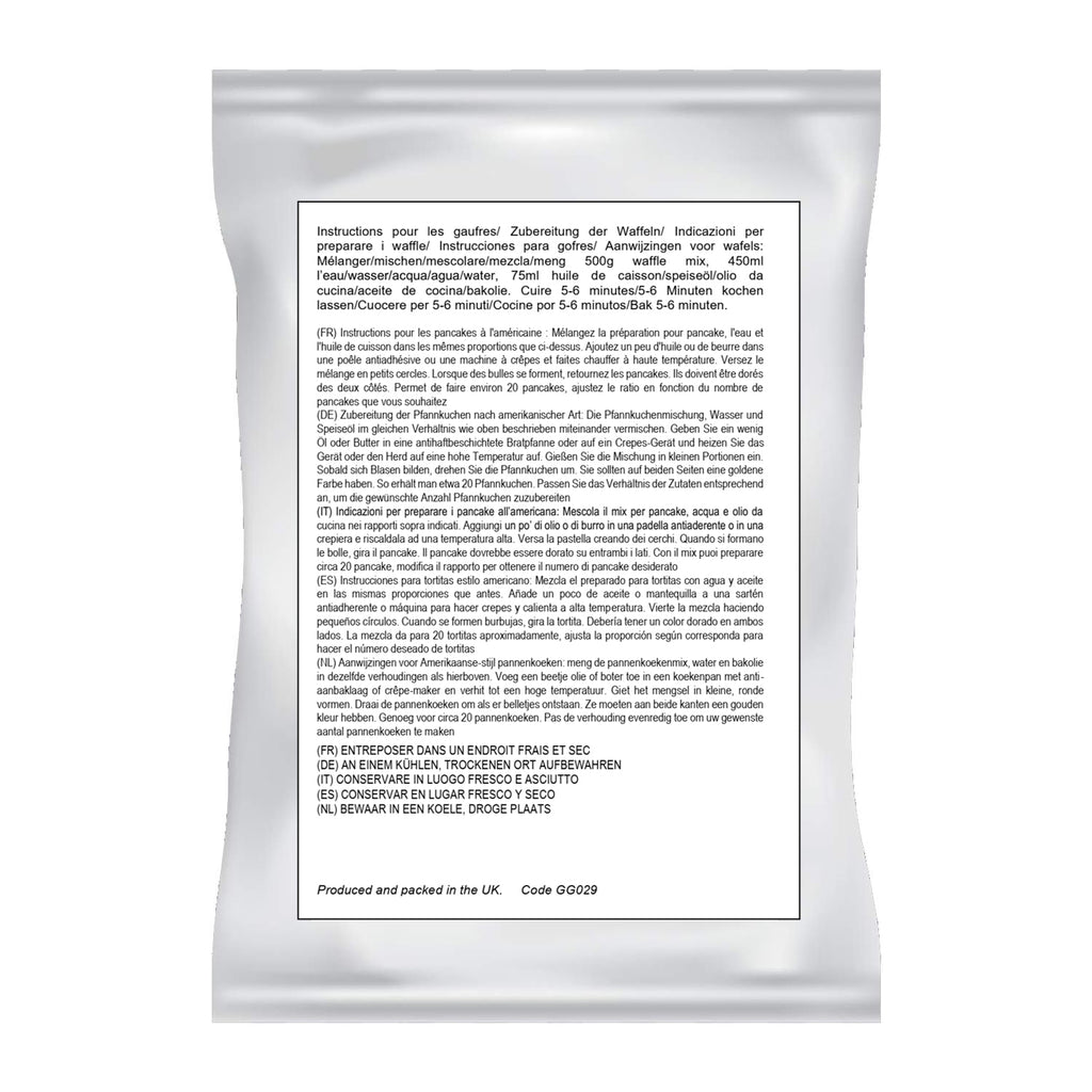 Luxury Belgian Style Waffle and Pancake Mix 1KG