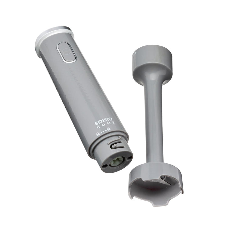 Sensio Home Hand Blender Cool Grey 200W Stick Immersion Blender