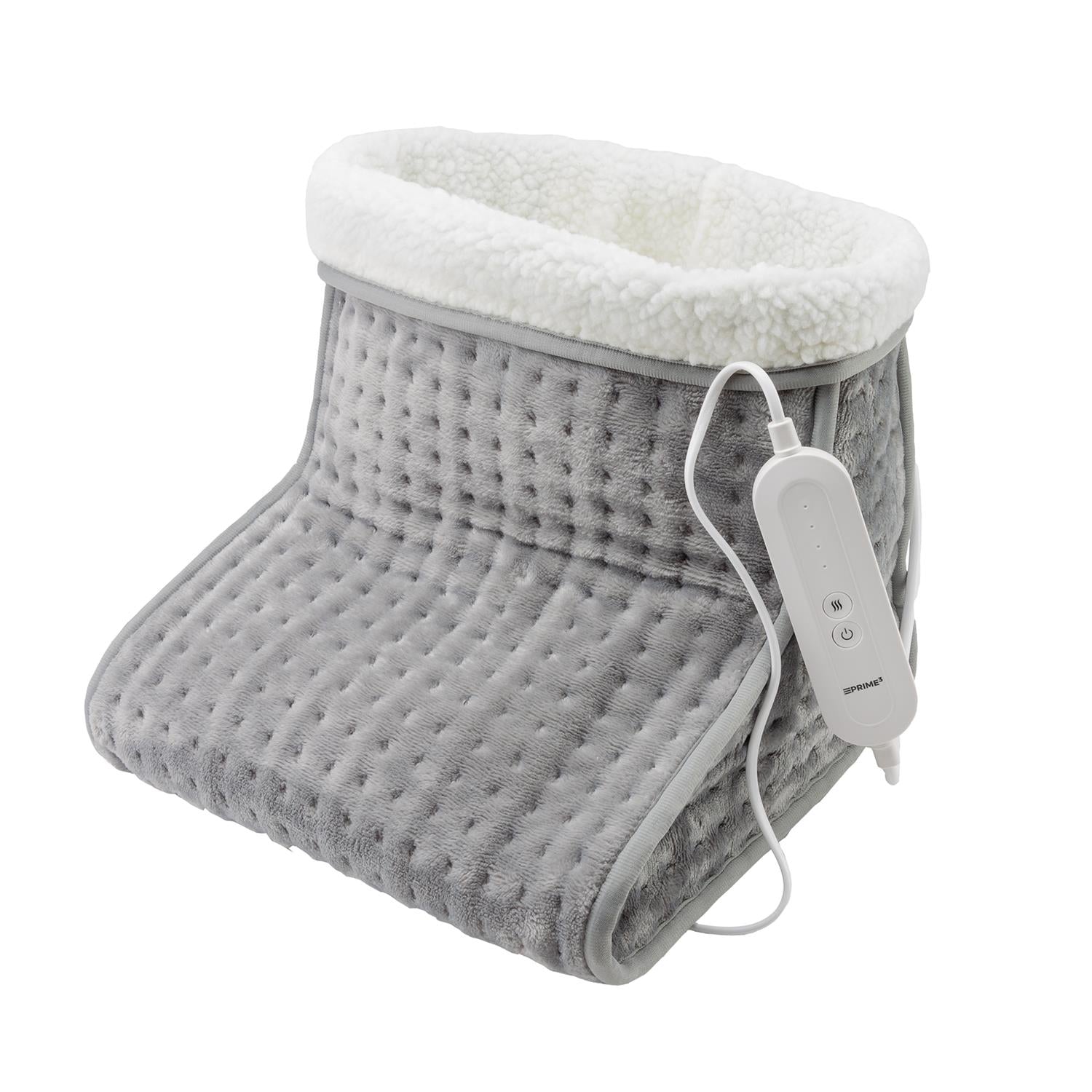 Sensio Spa Warm Cosy Foot Warmer Grey, Electric Heating for Cold Feet, 4 Temperature Settings