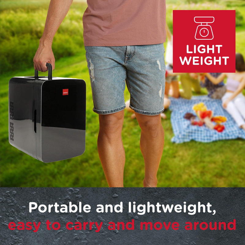 Sensiohome Frost Mix – Grey 10L Mini Fridge + Black 15L Mini Fridge - Value Bundle