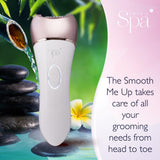 Sensio Spa Multifunctional 5 In 1 Callus Hard Skin Remover, Epilator, Shaver, Exfoliator, Massager