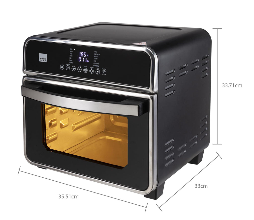 Sensio Home Gourmet Pro Clean Cook 15L Airfryer Oven - Dehydrator 1600W