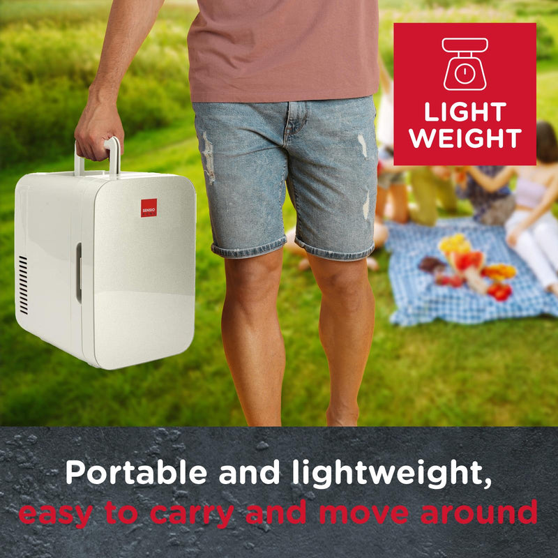 Sensiohome Frost Mix – Grey 10L Mini Fridge + Black 15L Mini Fridge - Value Bundle