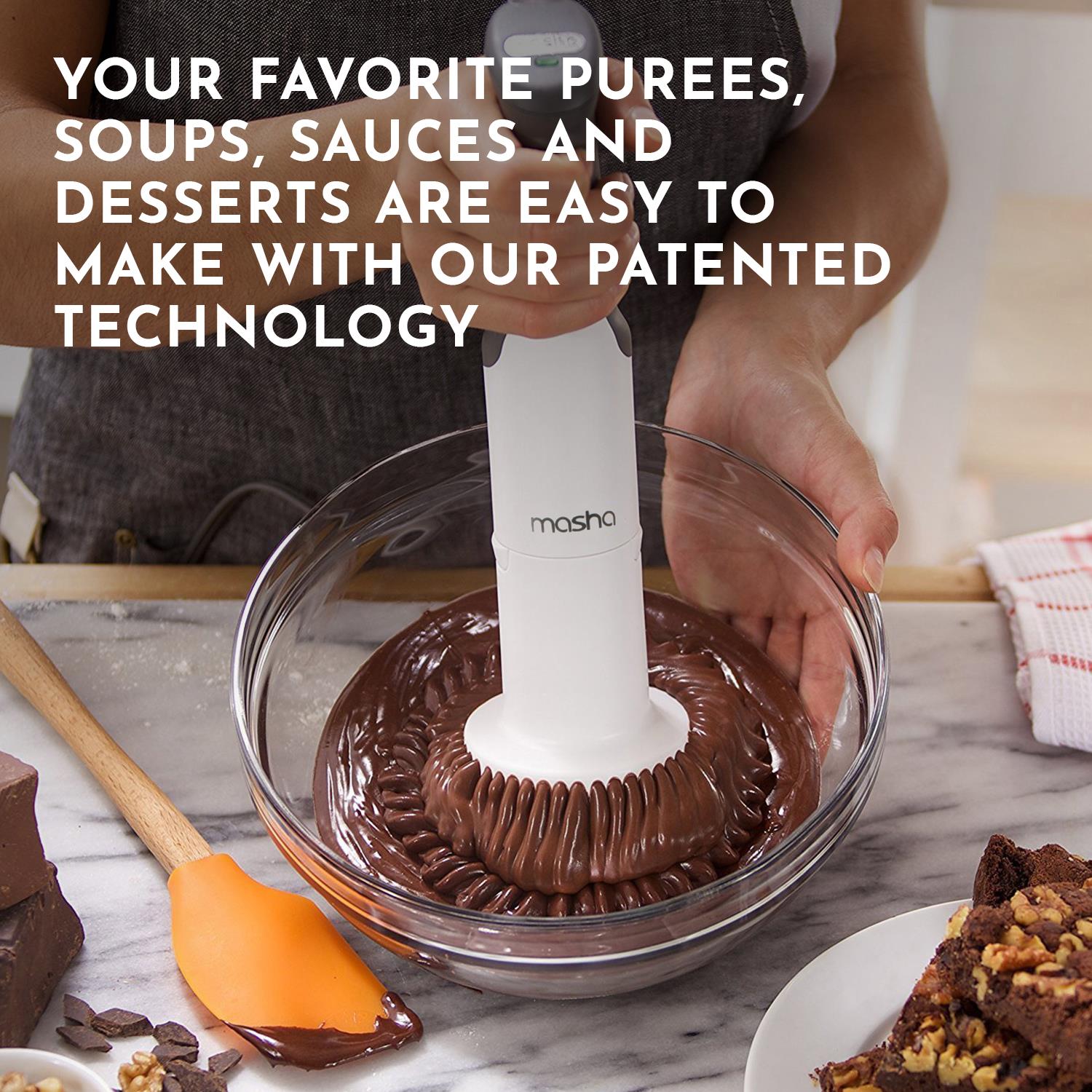 Electric Potato Masher & Hand Blender Masha By Sensi...