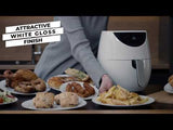 Sensio Home Super Chef White Digital Air Fryer 1500W Multifunctional