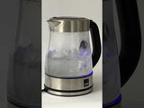 Sensio Home Electric Cordless Glass Kettle 1.7L 3000W