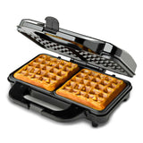 Global Gourmet by Sensio Home Square Waffle Maker Iron Machine 1000W - SENSIO HOME