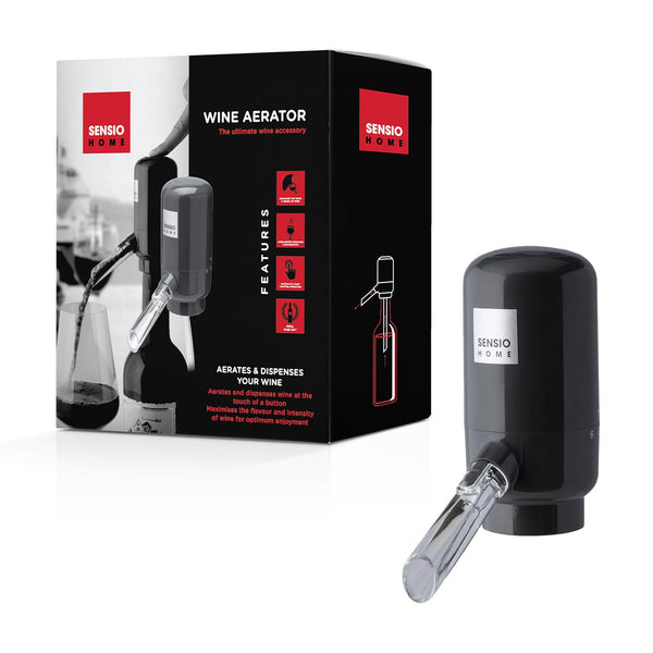 Sensio Home Ultimate Wine Aerator Pourer Automatic Electric Operation - SENSIO HOME