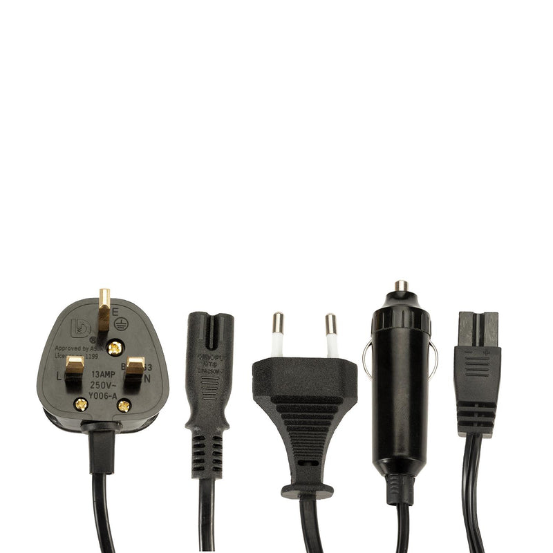 Sensio Home 15L Mini Fridge Cooler &amp; Warmer | AC+DC Power - 12v, UK &amp; EU Plug (Black) - SENSIO HOME