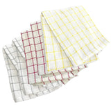 Sensio Home 100% Natural Cotton Terry Tea Towels | Soft Vintage Kitchen 5 Pack | Large 45 x 65cm | Multicoloured