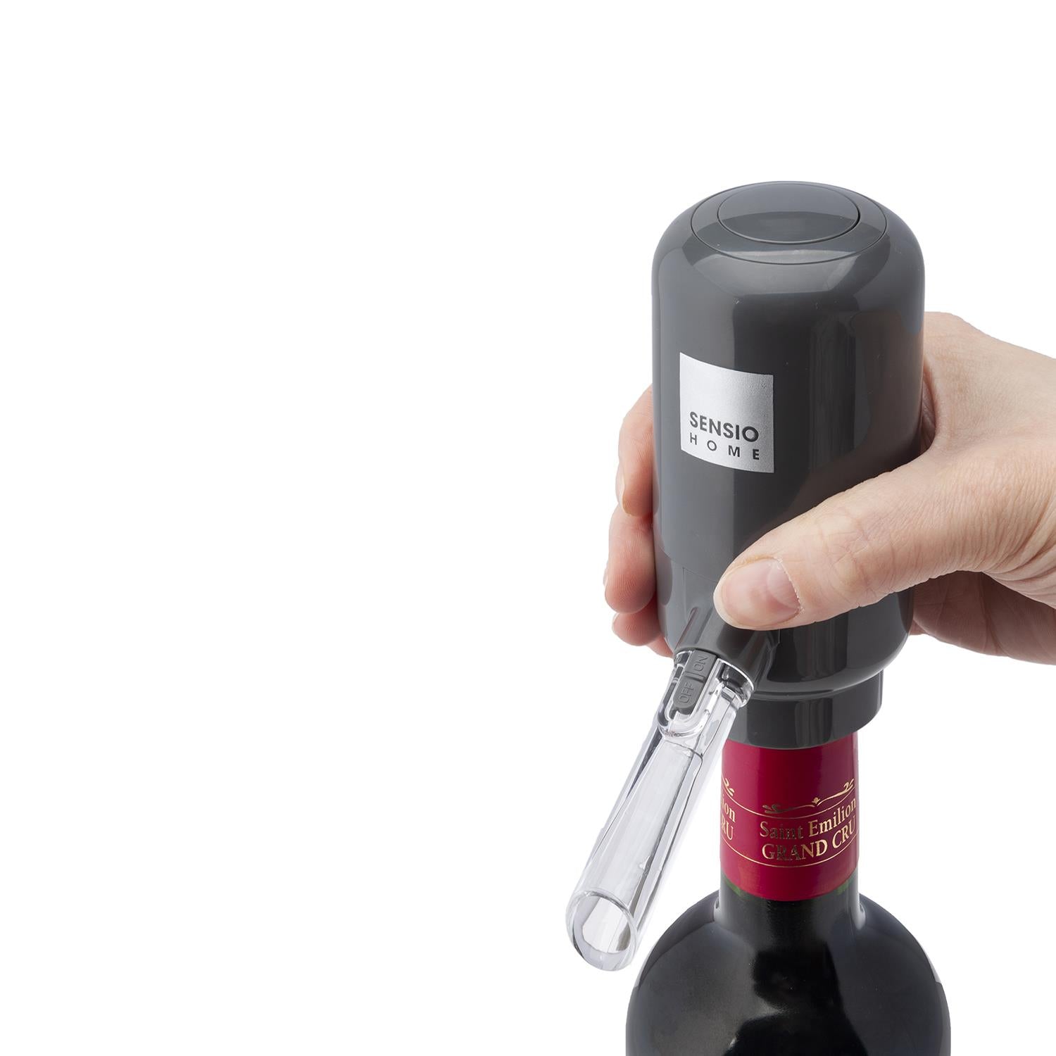 Sensio Home Ultimate Wine Aerator Pourer Automatic Electric Operation - SENSIO HOME