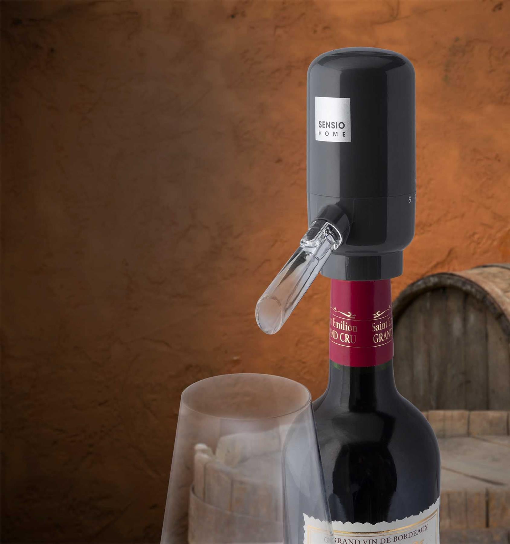 Sensio Home Ultimate Wine Aerator Pourer Automatic Electric Operation