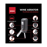 Sensio Home Ultimate Wine Aerator Pourer Automatic Electric Operation